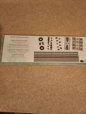 Creative Memories~Holiday Fanciful Trimmings~Sticker Set