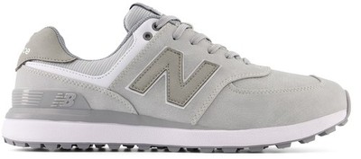 New Balance 574 Greens V2 MG574LG Light Grey Men Spikeless Golf Shoes