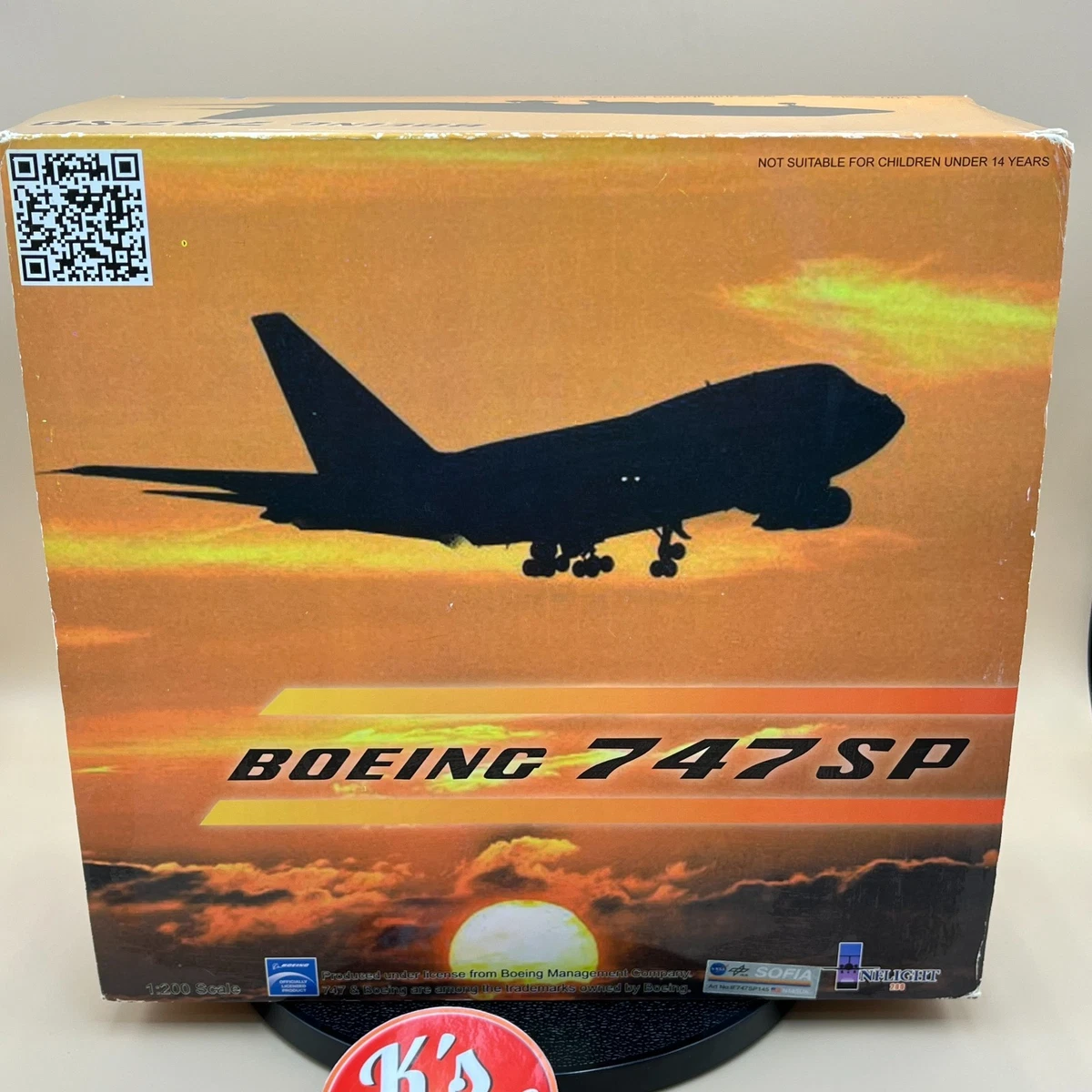 InFlight 200 Boeing 747 1:200 Scale Contemporary Diecast Aircraft
