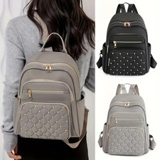 Vintage Frauen Damen Weiches Kunst Leder Casu...