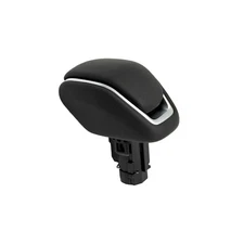 Black Leather Shift Knob Shifter Lever For 2019-2025 Toyota Highlander / Rav4