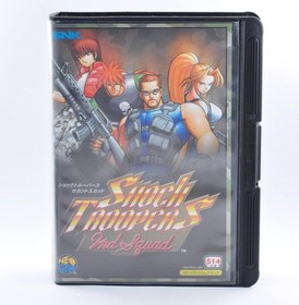 SNK shock Troopers 2nd Squad  Neo Geo   Neogeo  AES SUPER RARE JTested apan