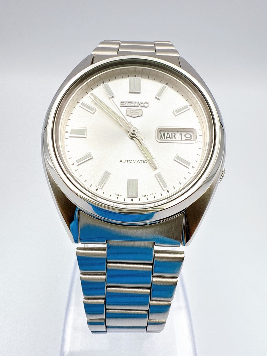 SEIKO 5 セイコーファイブ 7S26-0480海外モデル 2013.Dec Seiko 5 Automatic 7S26-0480 Rare Gray Sunburst SNX Dial Vintage