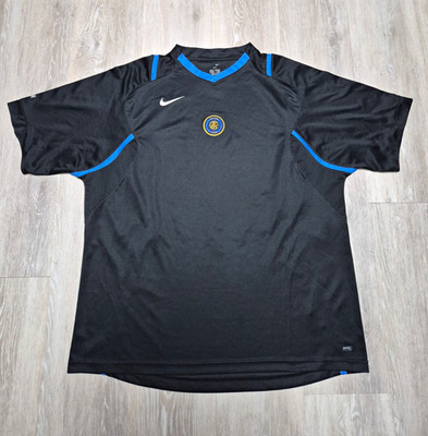 Nike Inter Milan Fußball Trikot Kurzarm Blau/Schwarz Gr. XL Dri-FIT