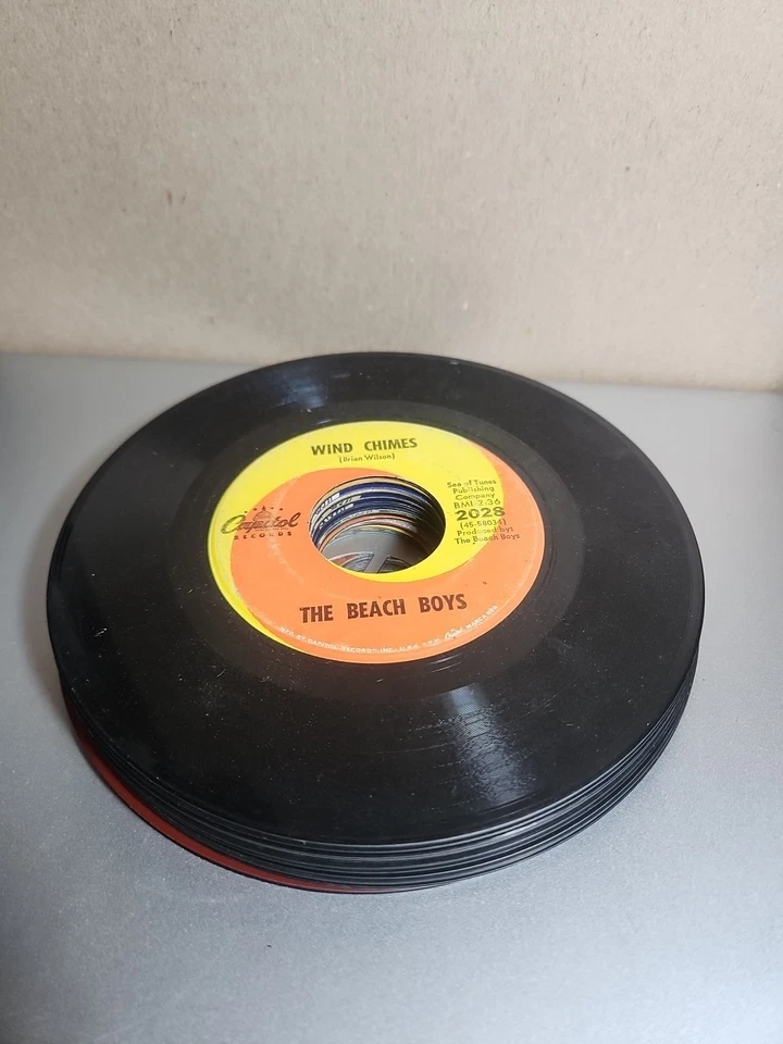 16 Vintage Rock 45 RPM Iconic Michael Jackson Pink Floyd & More Record Lot - Imagem 4 de 4