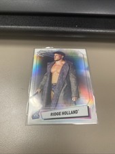 2021 Topps Chrome WWE Refractor #91 Ridge Holland RC Rookie wrestling card