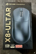 Attack shark X8-ULTRA Gaming Mouse - 8K Receiver - Black - Tri-Mode-Connection