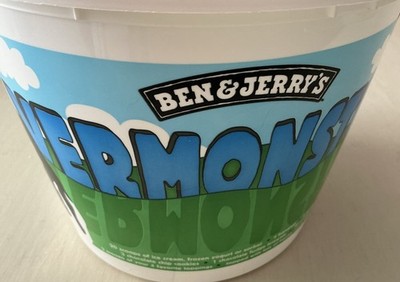 Ben & Jerry s Vermonster Plastic Storage Tub Container