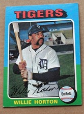 1975 Topps Willie Horton Detroit Tigers #66