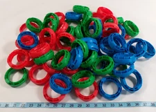 Lot of 60 Vex IQ Rings VIQC Ringmaster Game Element Robotics Educational