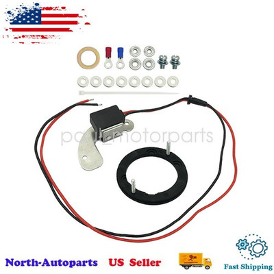 #ad Fit Pertronix 1181 Ignitor Electronic Ignition Conversion Kit For Delco 8 Cylind $26.96