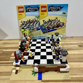 Lego Pirates Chess Set (40158) 100% Complete With Manuals - No Box