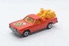 Matchbox Superfast Red Holden Pick-Up w/ Both Bikes No 60 Lesney Diecast