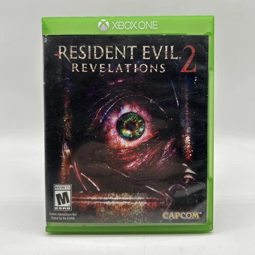 Resident Evil Revelations 2 Xbox One Capcom M Rated Horror 2015 Game Disc + Case