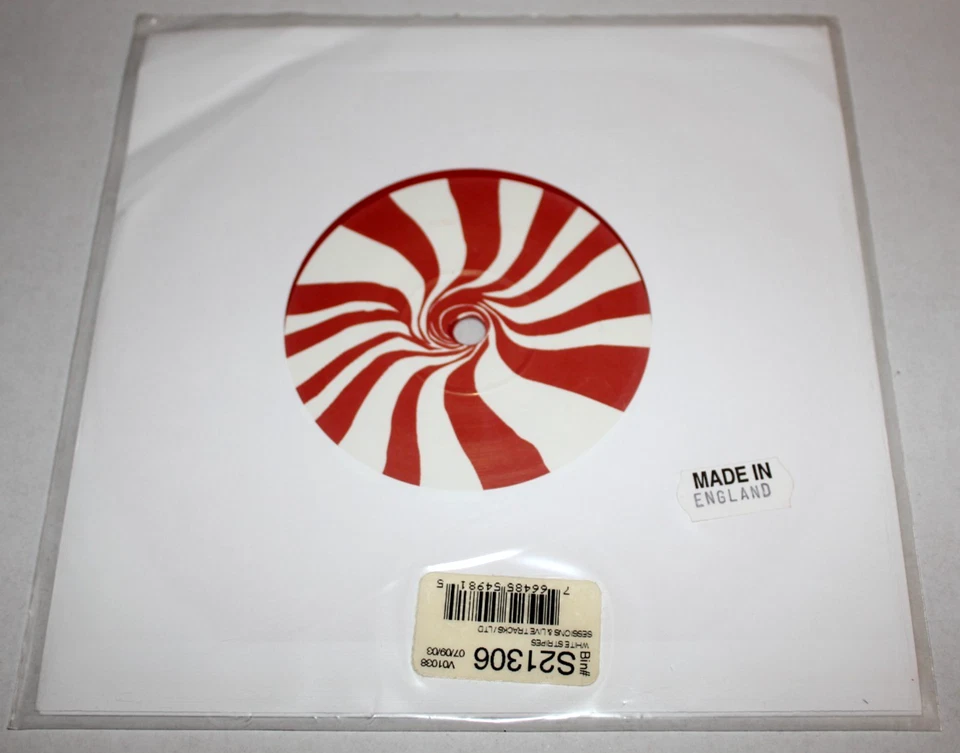 THE WHITE STRIPES - XFM Sessions & Live Tracks (2003 Red Vinyl 7" 45) Foto 2 de 3