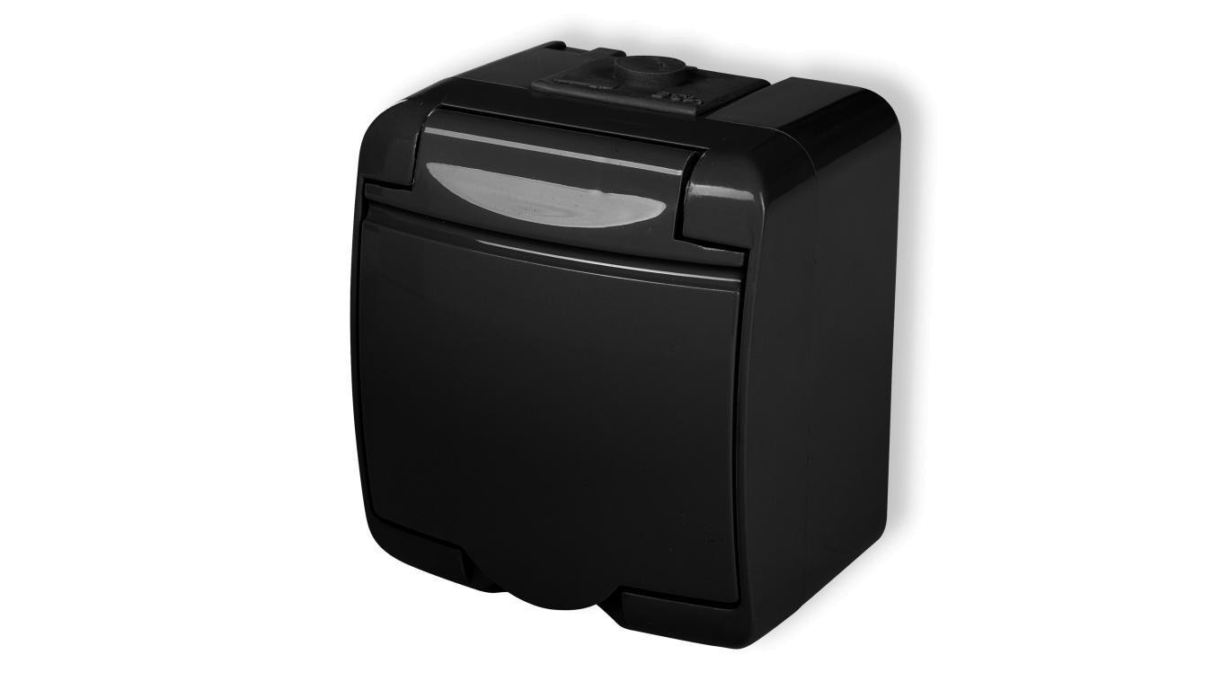 Single Socket with Grounding 2P+Z Junior 12GHE-1