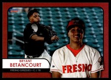 2023 Bryant Betancourt Choice Minor League Rookie Card Fresno Grizzles