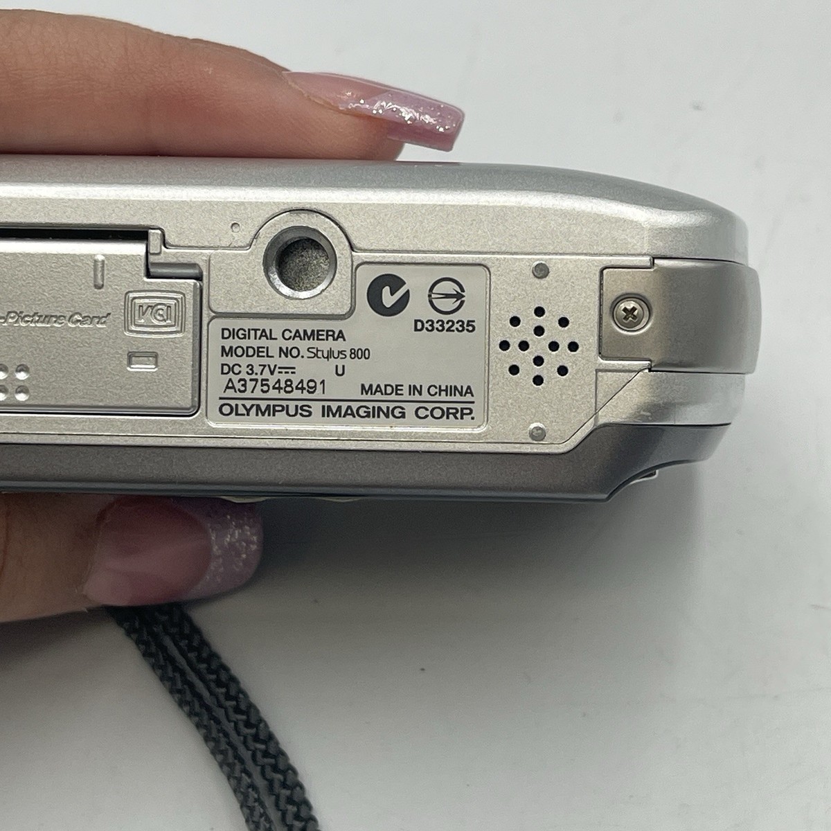 Olympus Stylus 800 Digital Camera Hyper Crystal Silver | eBay