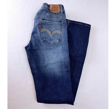 Levi's 511 Slim Jeans Boys 14 Reg Stretch Medium Wash Denim