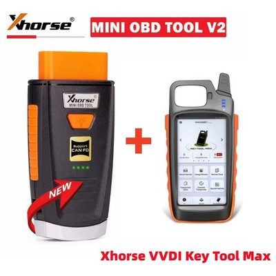 Xhorse Mini OBD Tool V2 XDMO20 & Xhorse VVDI Key Tool Max Remote Progarmmer