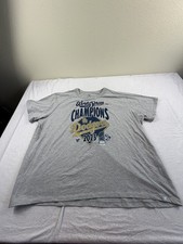 Los Angeles Dodgers 2025 World Series Champions Fanatics Shirt Wmns Sz 2XL New