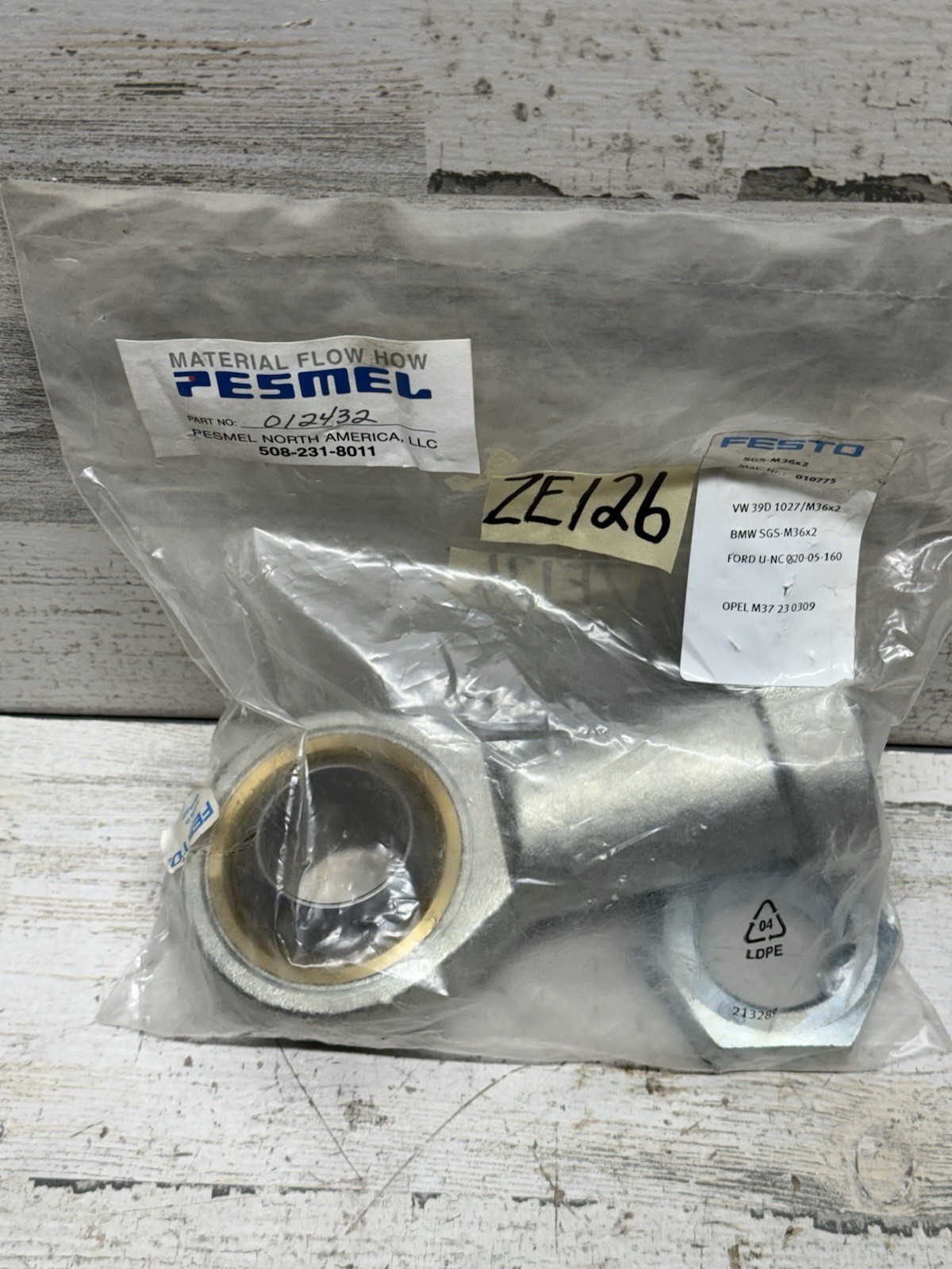 FESTO SGS-M36X2 10775 Eye Spherical Rod End New