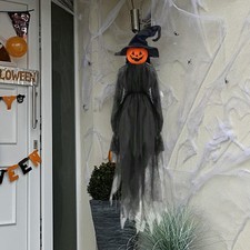 Screaming Witch Halloween Garden Decoration Halloween LED Witch Display
