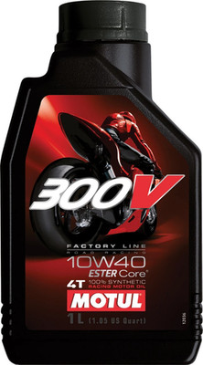 MOTUL 300V 4T Competition 10W40 1L Synthetic Motorcycle Engine Oil 82-2039