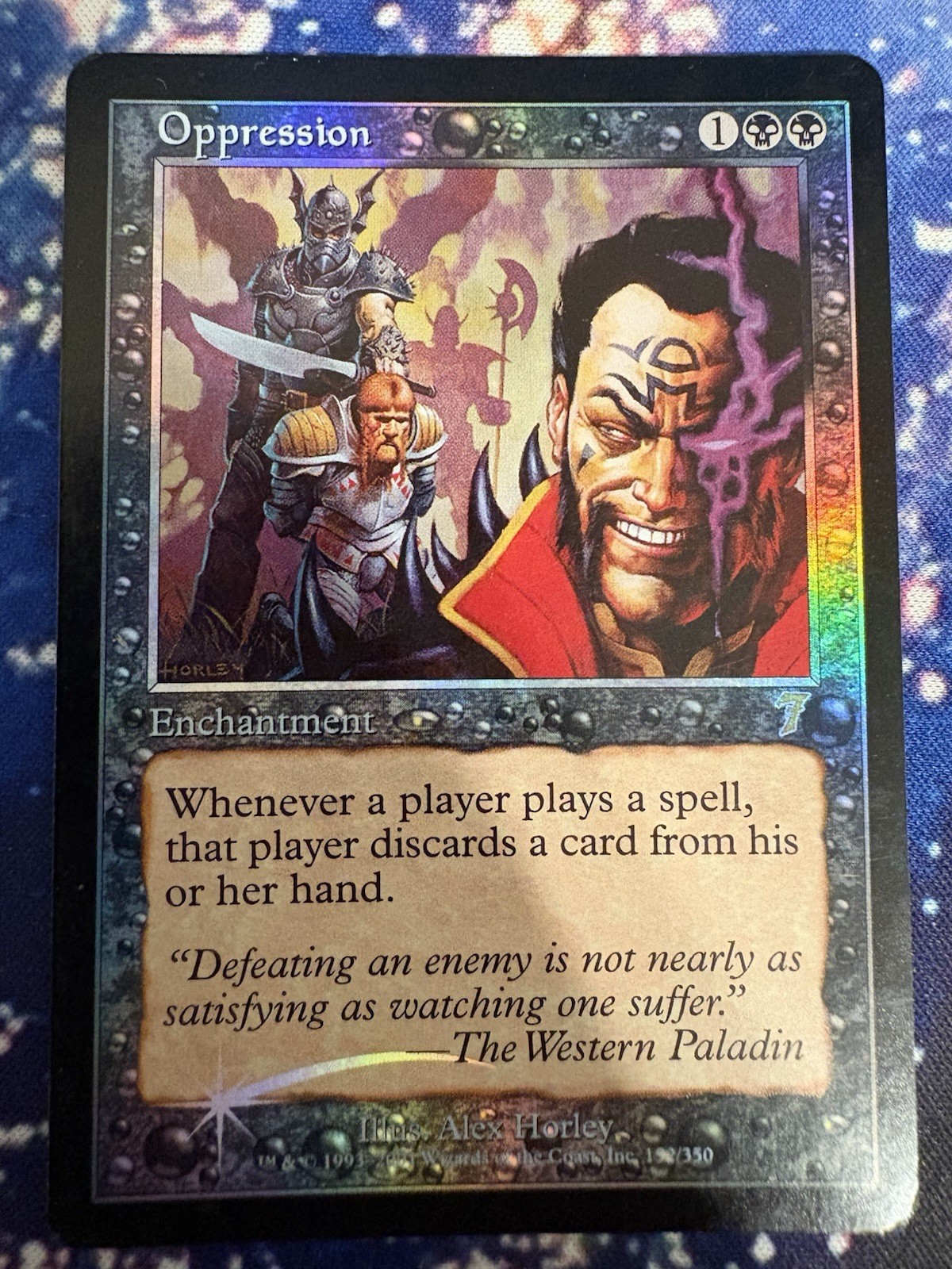 Mtg Oppression Foil 7th Edition LP