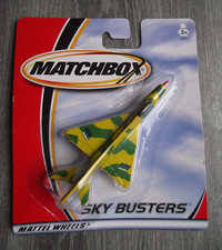 MATCHBOX SKYBUSTERS 2001 ISSUE SB 6 MIG -21  PLANE AIRCRAFT MINT ON CARD
