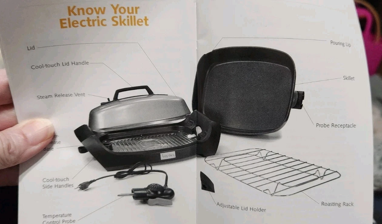 Kerry Simon Electric Skillet 15”