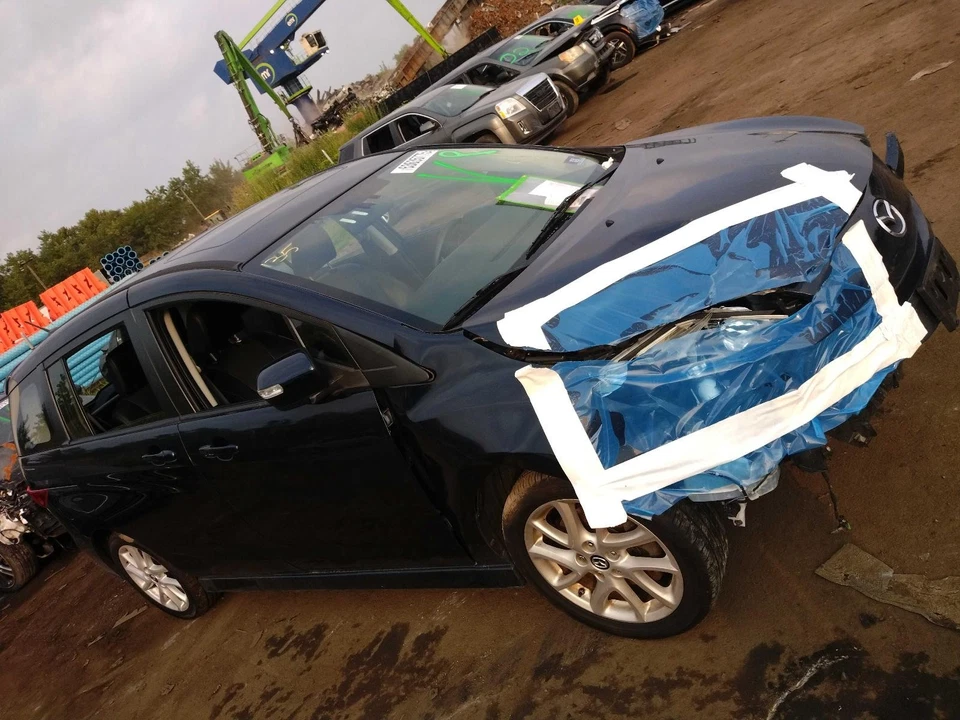 Mazda 5 2015 puerta delantera izquierda azul, usado, 69 k millas, pieza OEM #298325 Foto 3 de 4