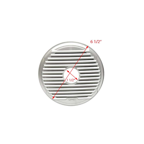 Jensen Audio Boat Speaker Grille Cover | 6.5 Inch Gray Plastic (Pair) - Picture 4 of 4