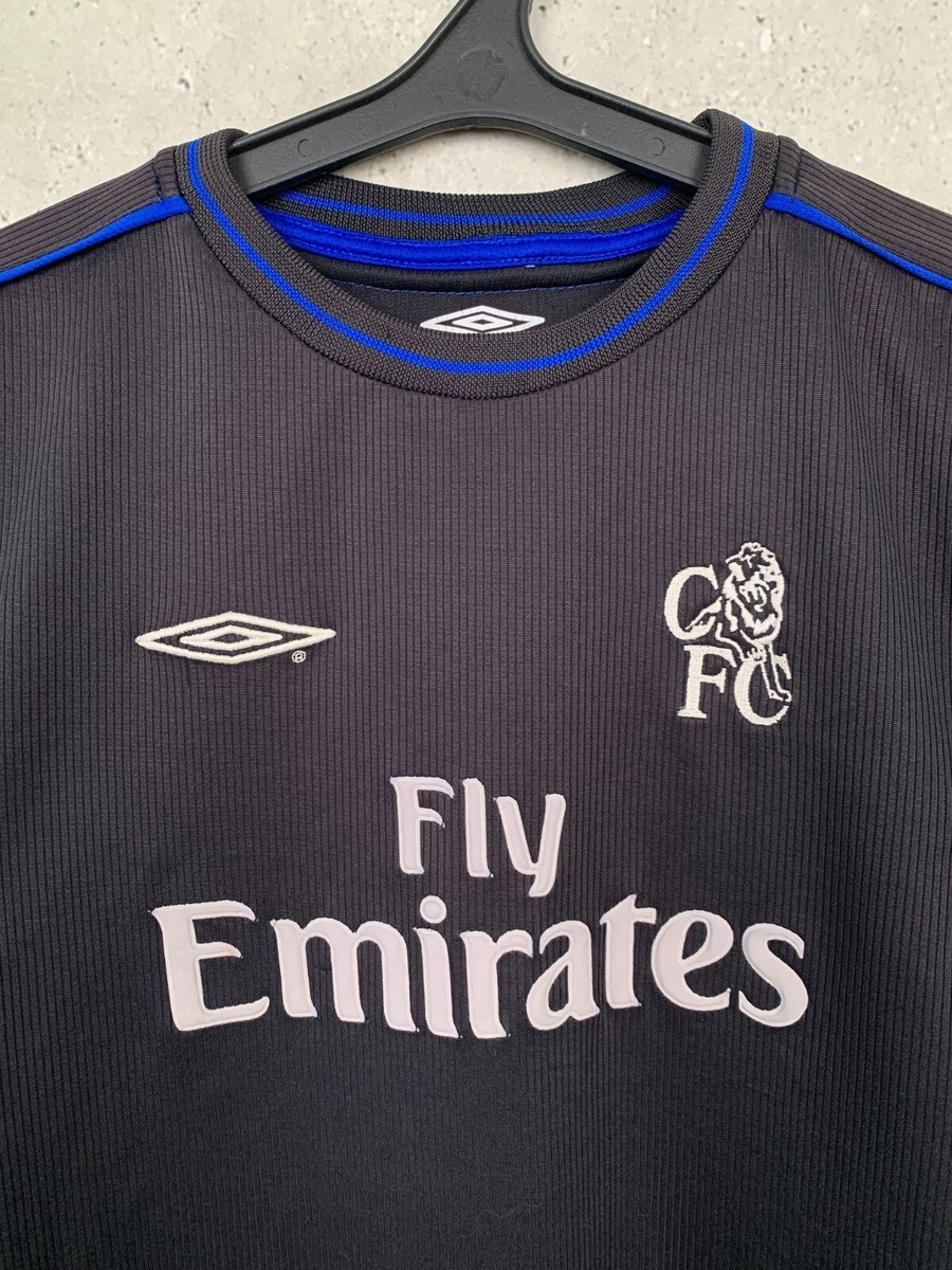 2003-05 UMBRO チェルシー #10 ゲームシャツ 3rd CHELSEA 2002 2003 AWAY FOOTBALL SHIRT UMBRO JERSEY YOUTH 11-12
