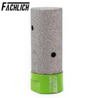 FACHLICH Diamond Finger Milling Bit – 25mm Tile Hole Bit For Drilling, Enlarging & Milling Porcelain, Ceramic, Marble, And Granite