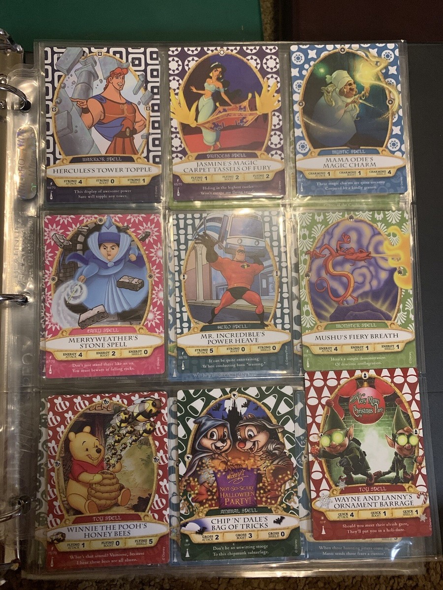 sorcerers of the magic kingdom rare cards Disney Parks Sorcerers of the Magic Kingdom Trading Card Home Game and – I  Love Characters main image 1