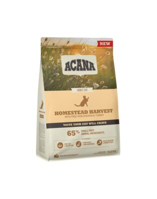 340 g ACANA Homestead Harvest mit Huhn Truthahn adulte Katzen alle Rassen