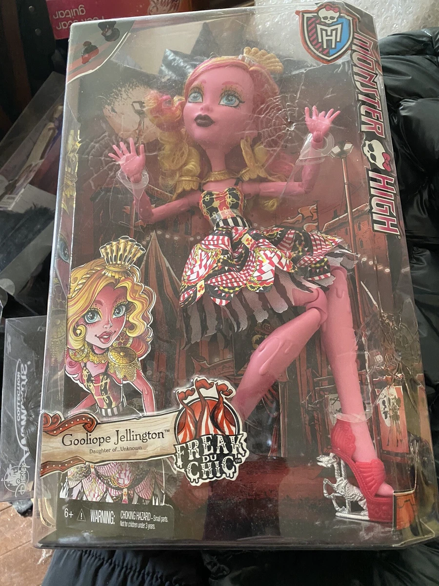  Mattel Monster High Freak du Chic Gooliope Jellington