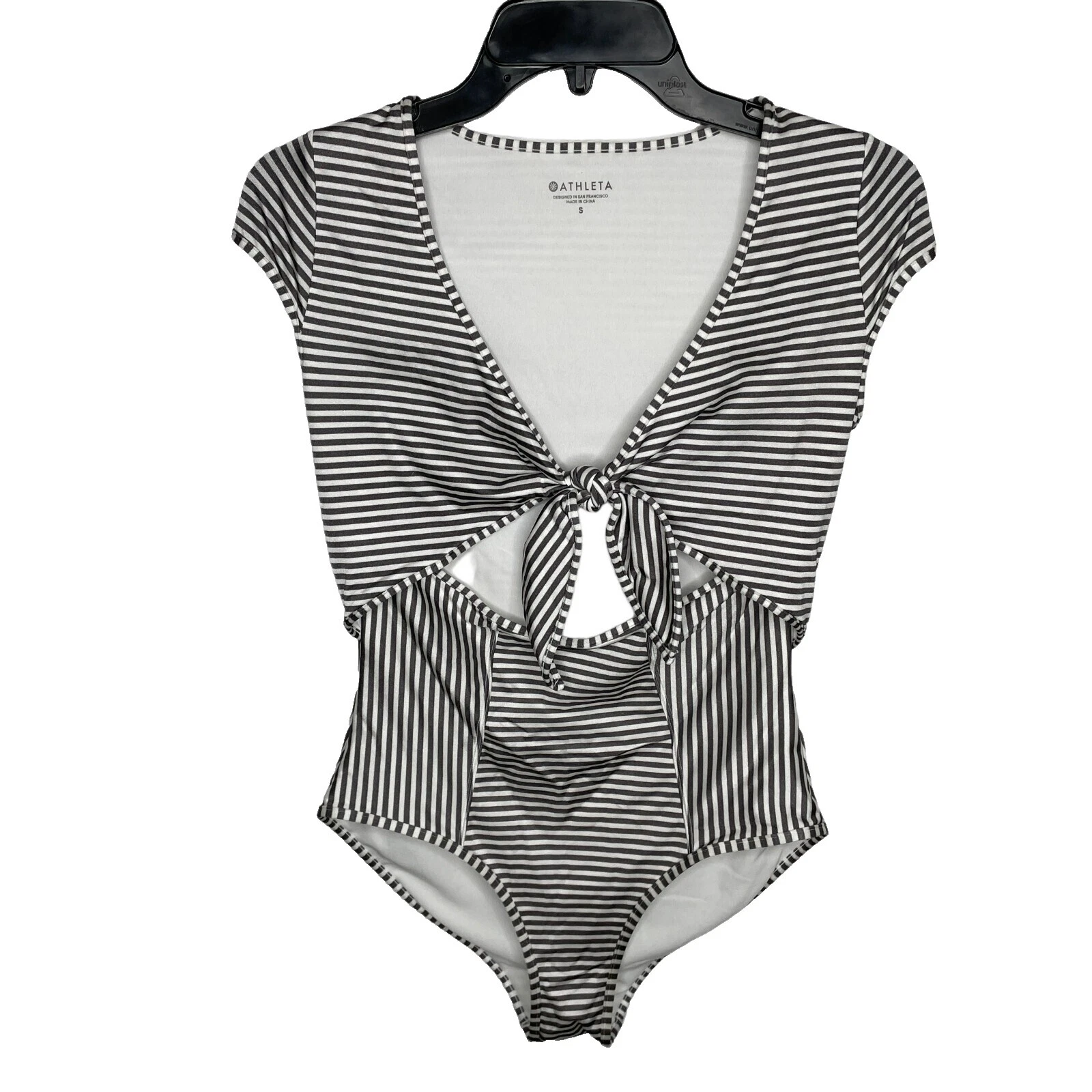 Traje de Baño de tamaño regular a Rayas Athleta para Mujeres