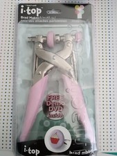 I TOP I-TOP IMAGINISCE Button Brad Maker 001309 NEW FACTORY SEALED