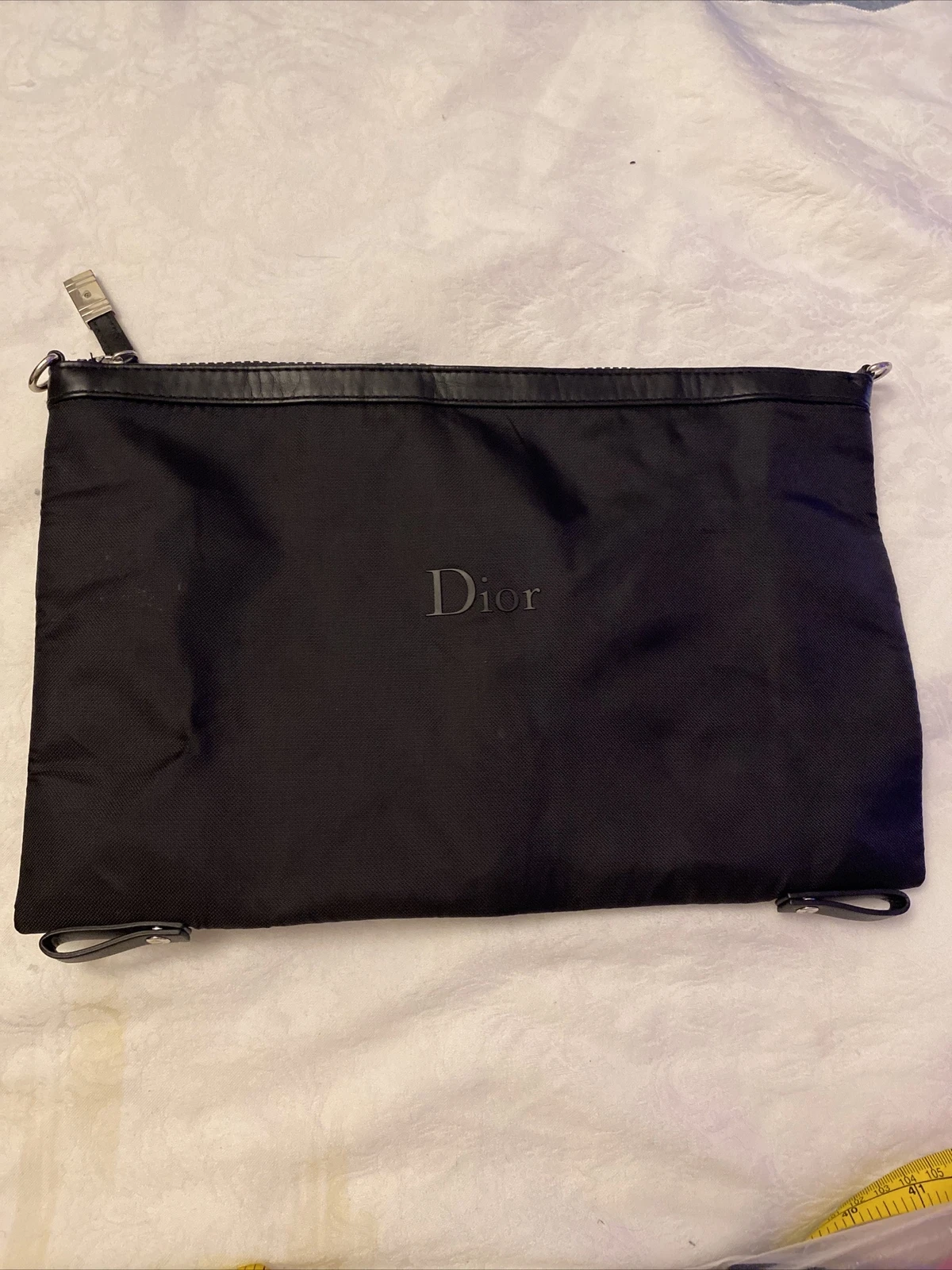 SAC DE TOILETTE CHRÉTIEN DIOR LAVAGE noir voyage maquillage