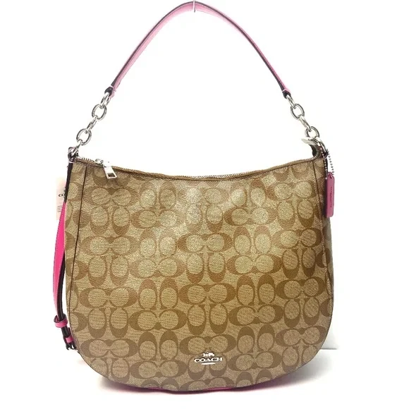 Coach elle hobo deals signature