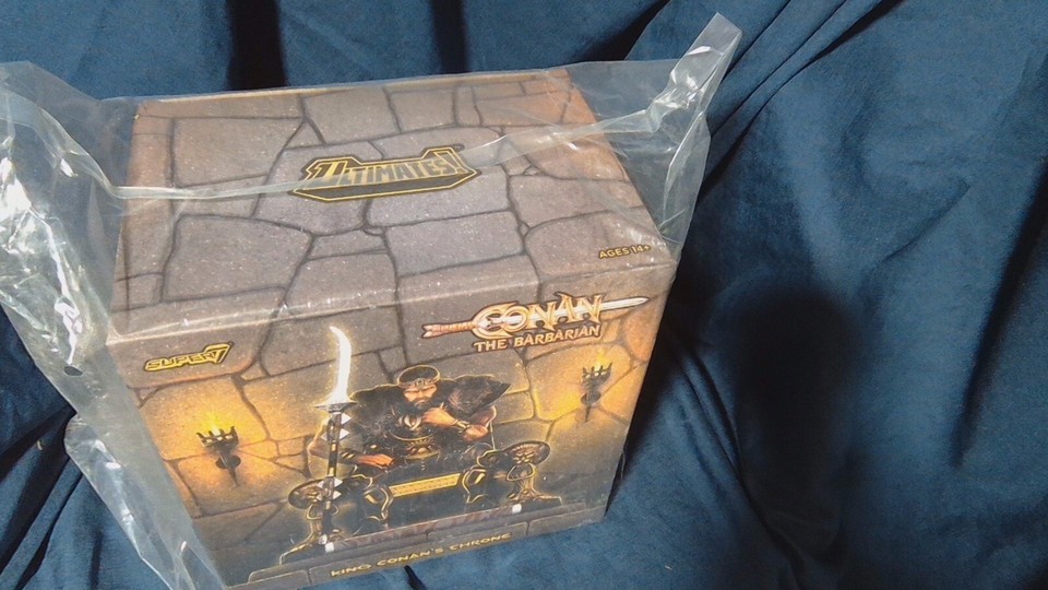 Super7 Ultimates! Conan The Barbarian King Conan's Throne | eBay