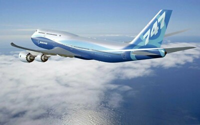BOEING 747 AIRPLANE Poster 24x36 inch | wall decor | eBay