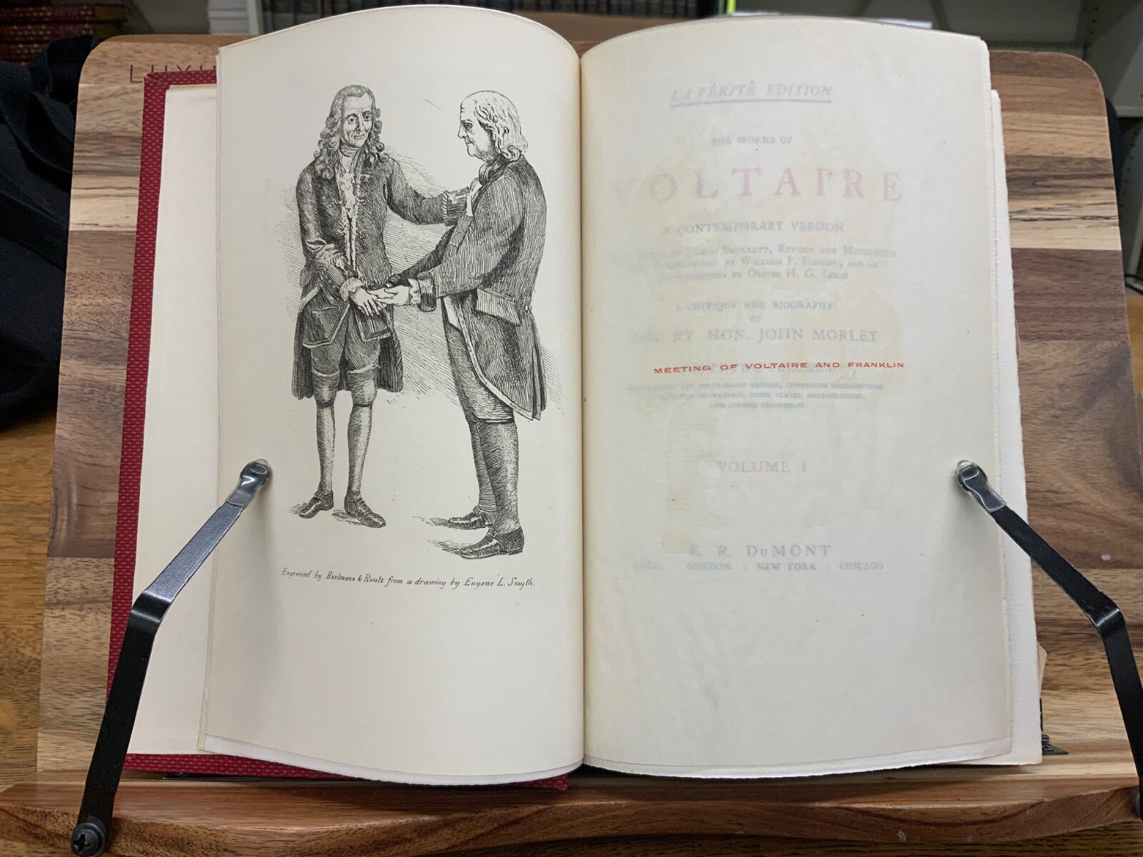 1901 Works of Voltaire La Verite Edition Complete Set 42 Vols Limited & Numbered