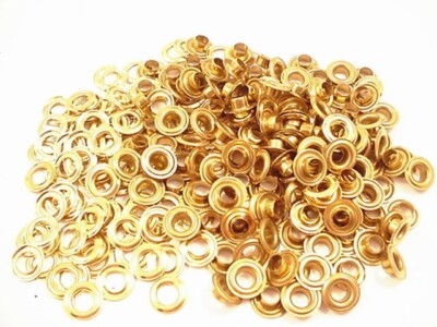 # 0 Brass Self Piercing Astrup Box of 150 NEW  Ships on the Same Day