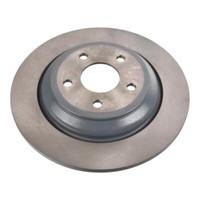 Febi Bilstein 2X Bremsscheibe Hinten Ø302 Mm Voll Beschichtet FüR Ford Focus