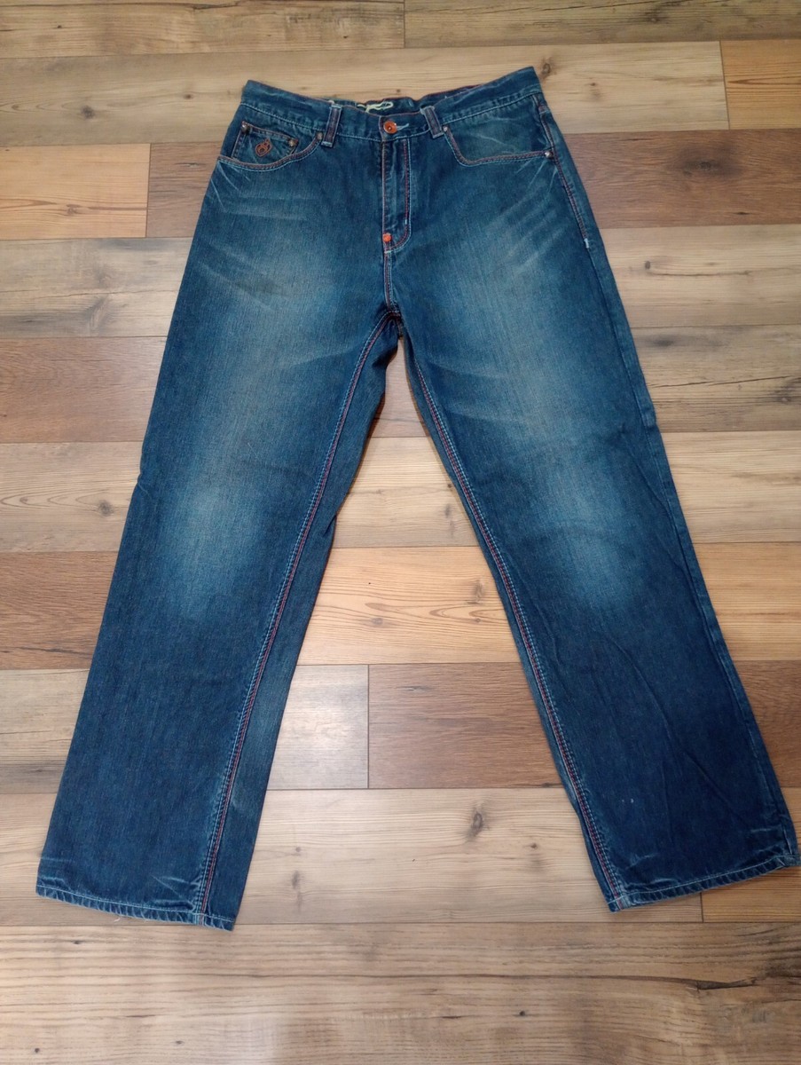 Eight 732 8732 Jeans Men's 36x34 Baggy Y2K Hip Hop Eight 732 8732 Jeans Men's 36x34 Baggy Y2K Hip Hop