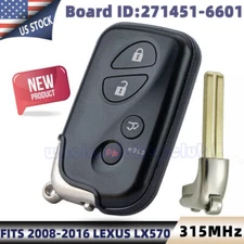 FOR 2008-2016 LEXUS LX570 SMART REMOTE KEY FOB 271451-6601 GNE HYQ14AEM