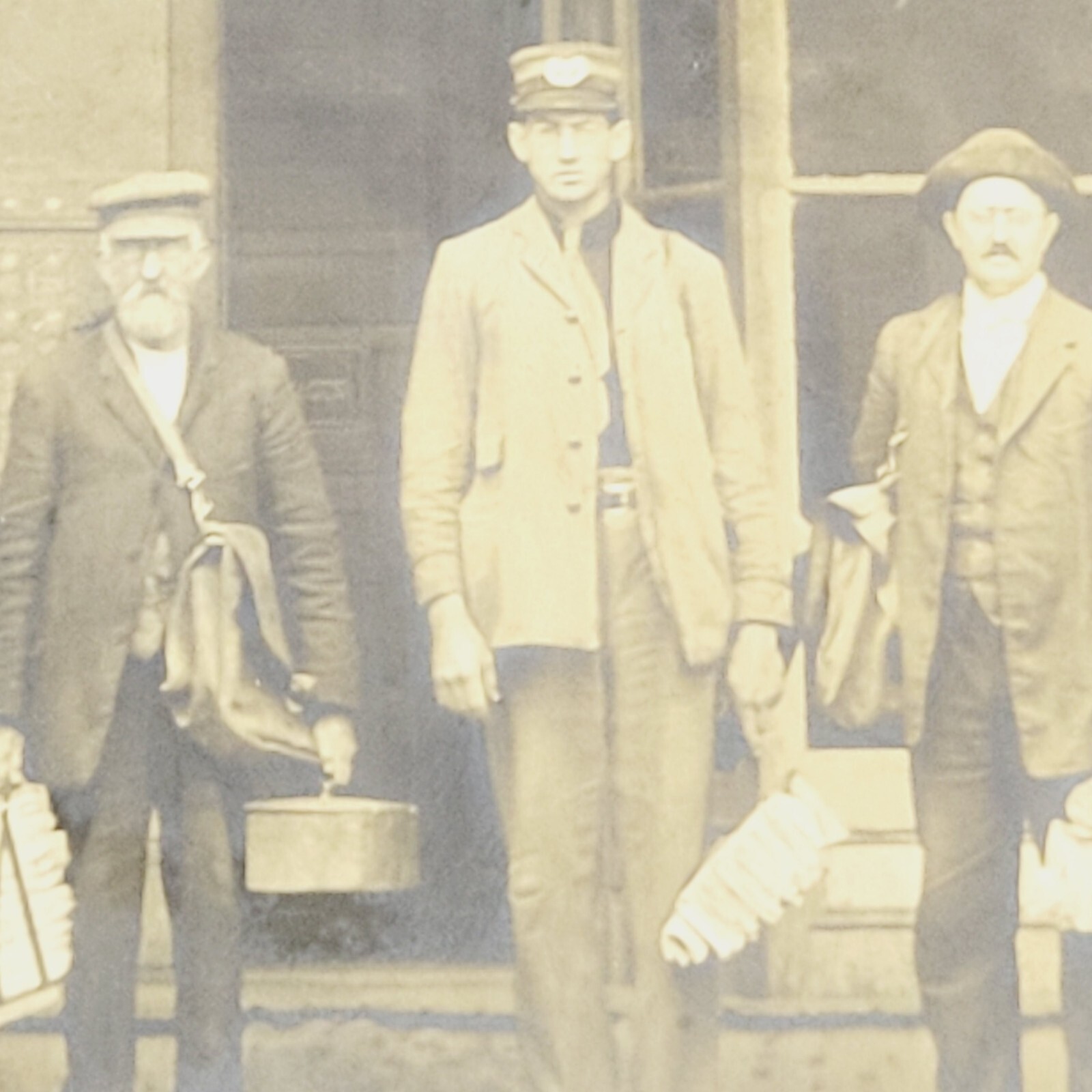 Rare 1909 RPPC Postcard Otego New York Post Office Otsego County NY